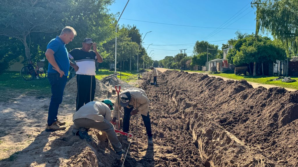 Avanza la obra de reestructuración de Av. Los Inmigrantes